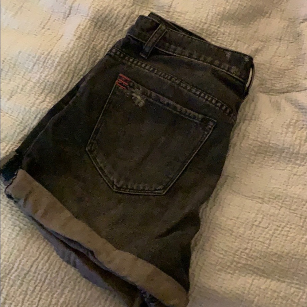 BDG / Distressed super high waisted jean shorts